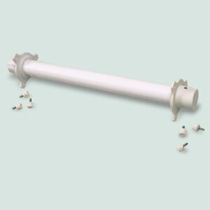 Art. 336.01B White plastic table pedestal