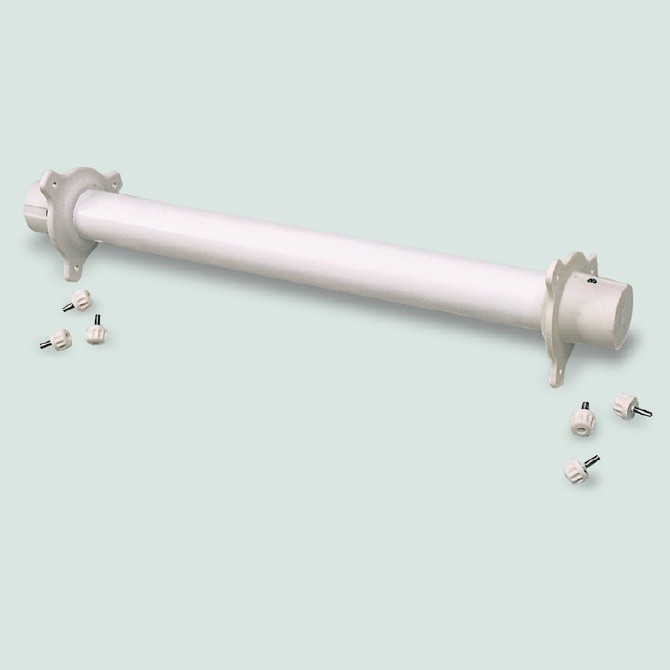 Art. 336.01B White plastic table pedestal