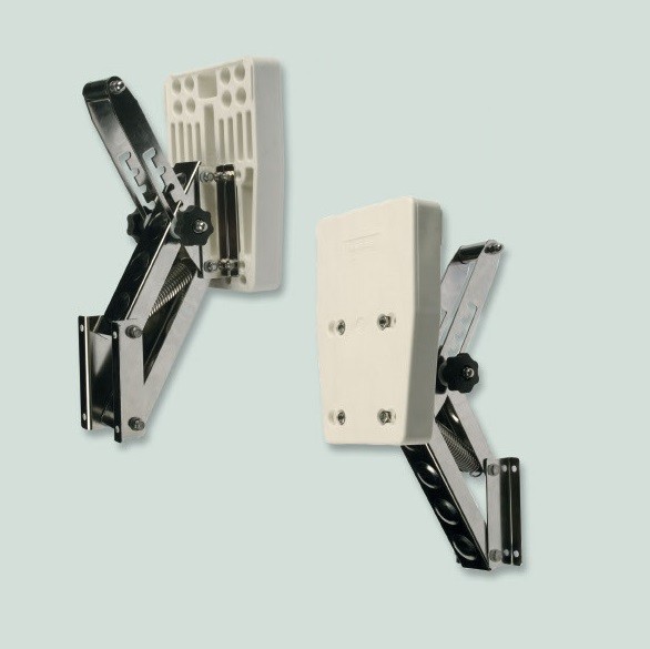 Art. 136.00 Supporto motore a ribalta in acciaio inox 316