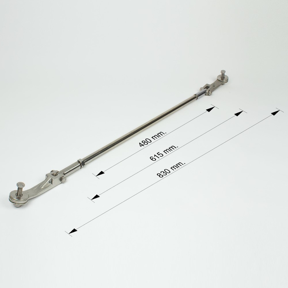 Art. 358.02 Universal stainless steel 316 tie bar