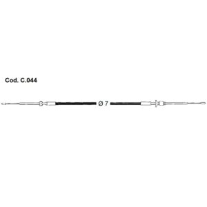 Art. C.044 Standard engine control cable