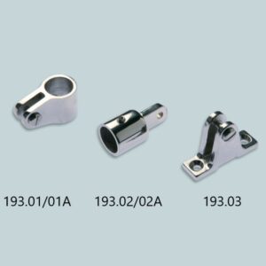 Art. 193.01 Polished stainless steel fastening for cover