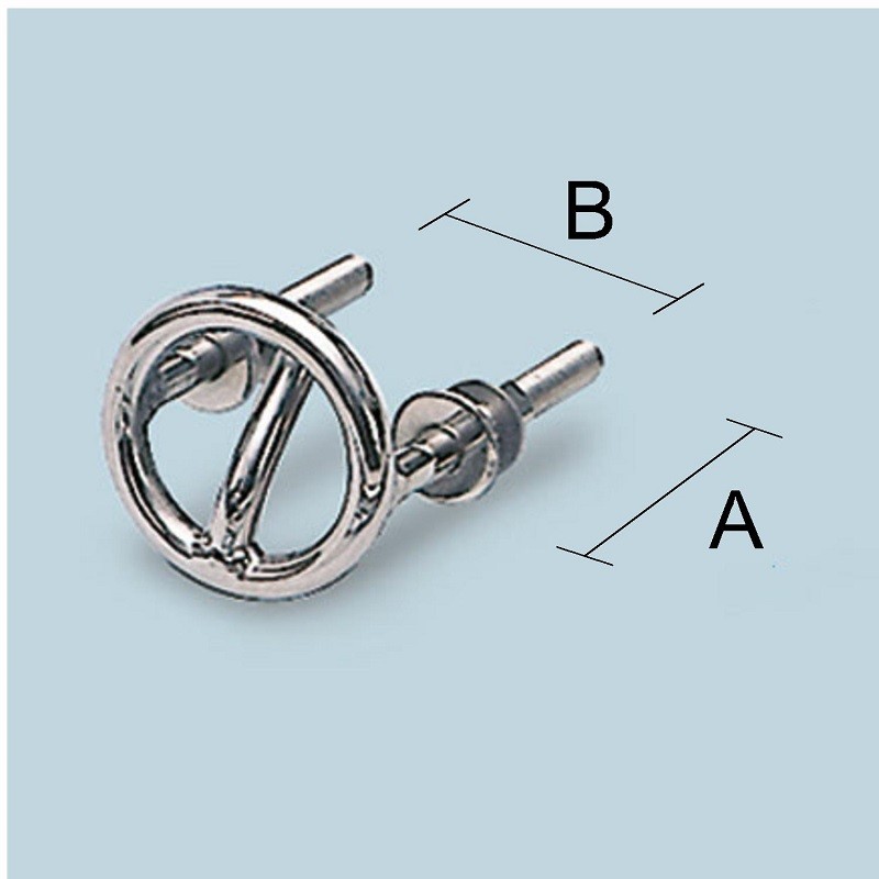 Art. 290.01 Stainless strell ski tow connector