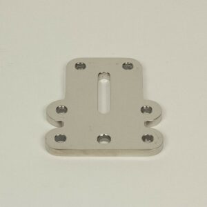 Art. X.376 Plate in stainless steel 316