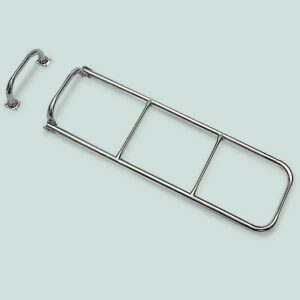 Art. 141.23 Scaletta in acciaio inox con maniglia per barca a vela