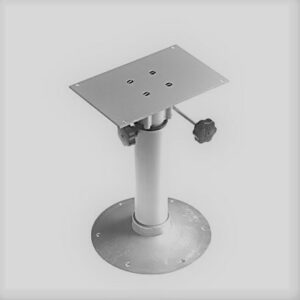 Art. 335.02A  Telescopic seat support, swivel 360° compact base.