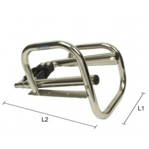 Art. 141.42 Scaletta inox 316 a piscina 3 gradini