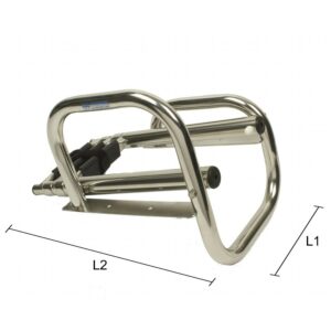 Art. 141.44 Scaletta inox 316 a piscina 4 gradini