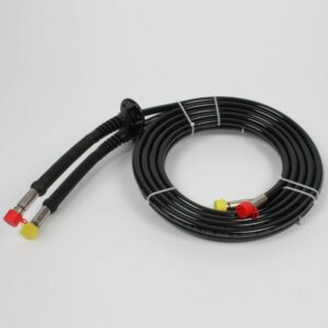 Art. T.12X Tubo flessibile raccordato 2 lati SAE100R7 5/16  con soffietti